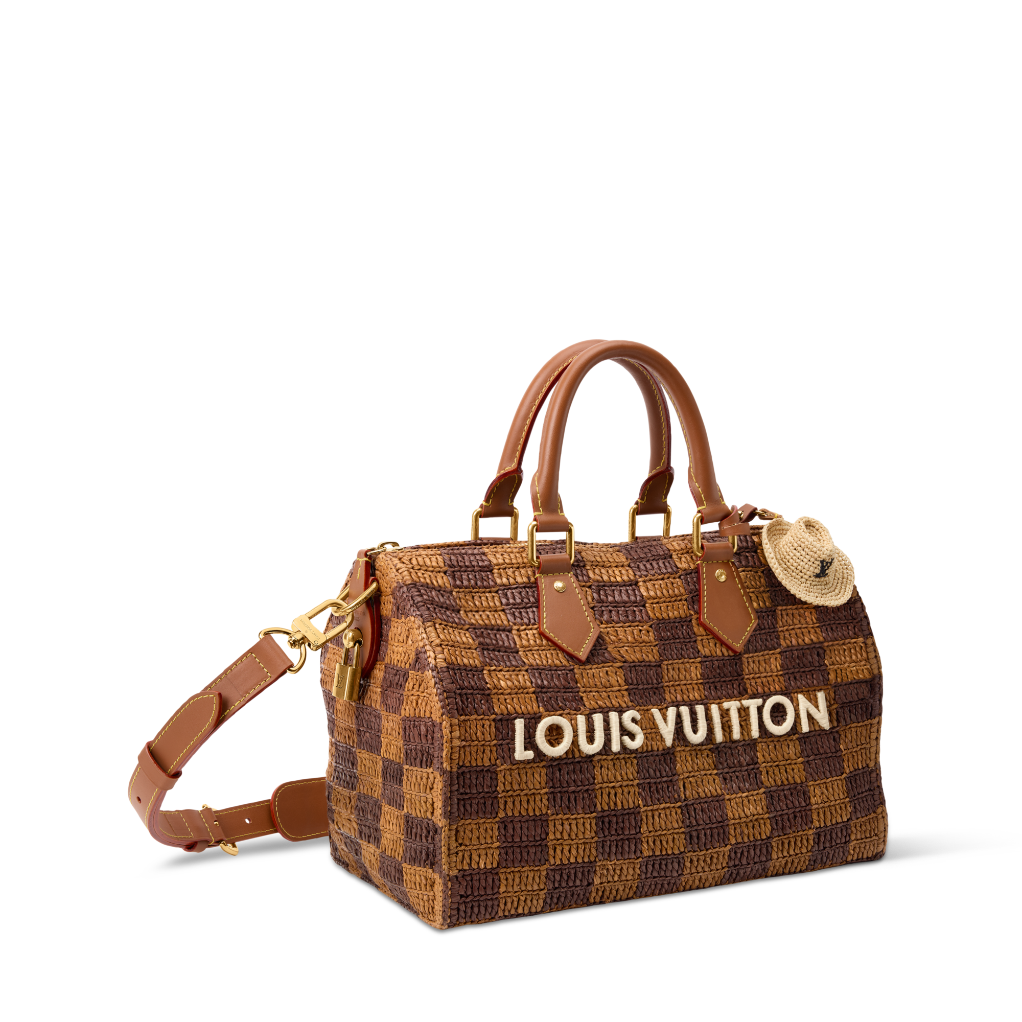 Speedy 30 in Damier Raffia – Trending Summer Bag | LOUIS VUITTON ®